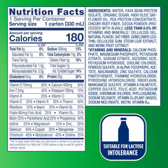 Ensure Plant-Based Protein Shake chocolate bottle for a protein-rich treat