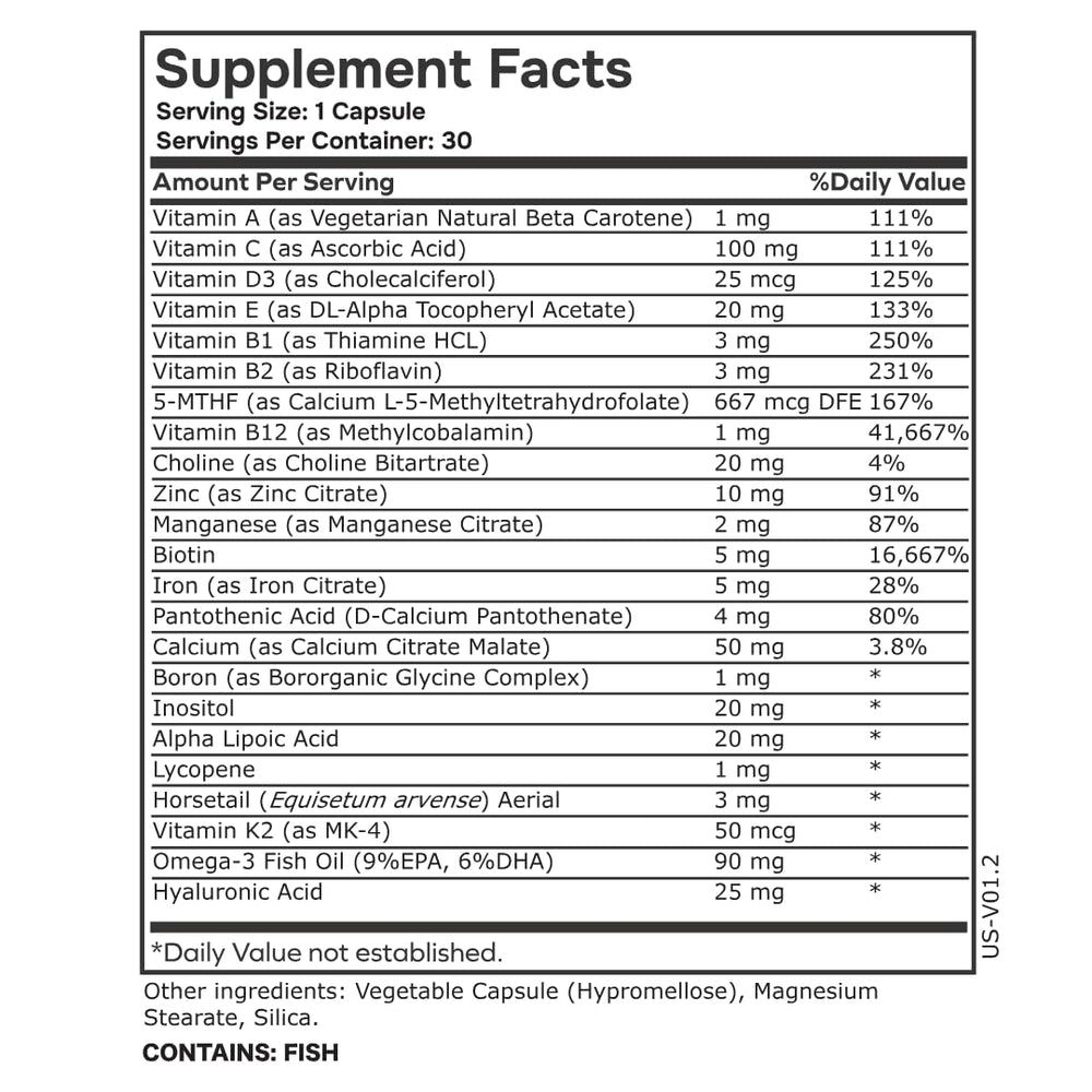 Envitamin D3-K2 bottle showing fat-soluble vitamin synergy.
