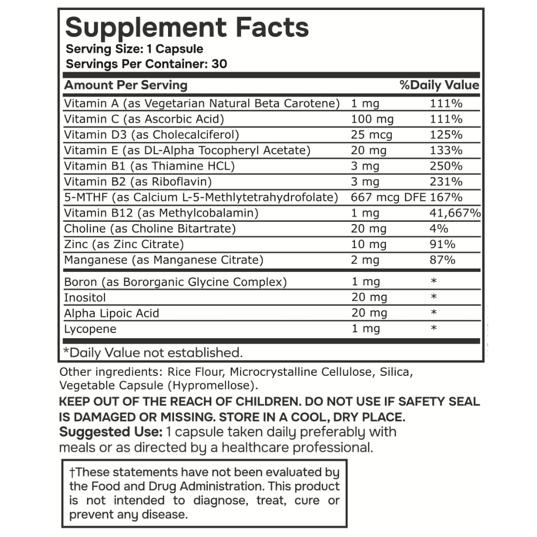 Methylated B12 icon representing energy support.