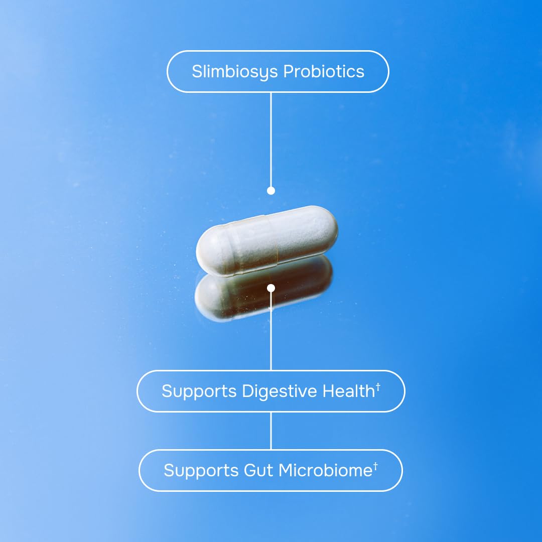 Envitamin Slimbiosys Ultra Probiotic packaging shown for everyday storage