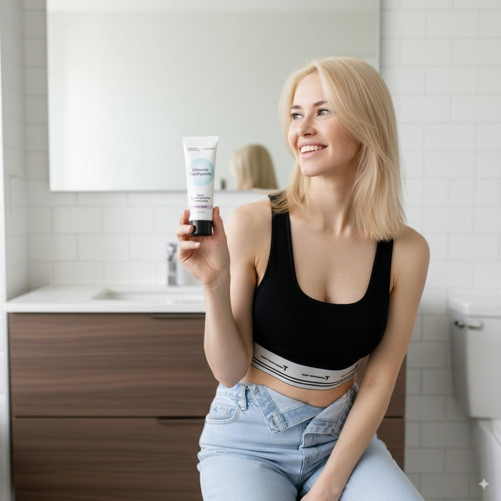 Envvitamin SLS-free label highlight for gentle, chemical-free brushing experience