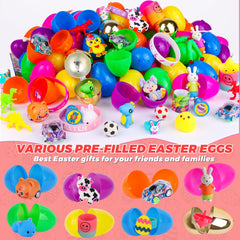 Envotek 18 different fidget toys inside each egg for varied fun.