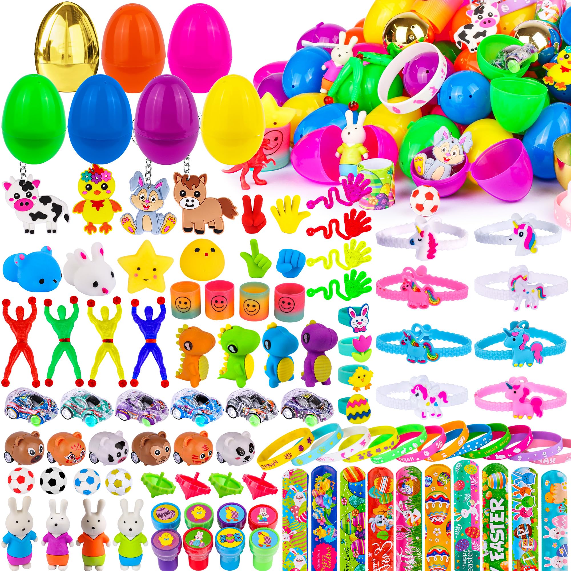 Envotek 6 Surprise Gold Eggs for premium Easter hunts and gifts.