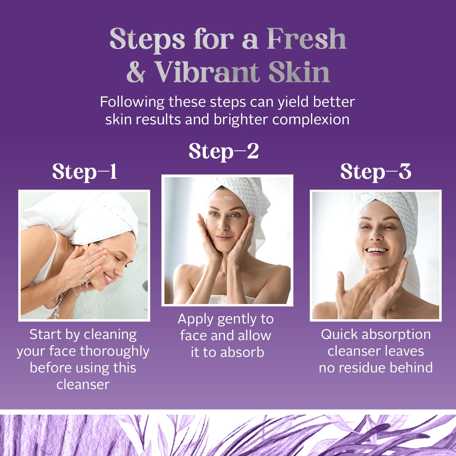 Vegan and cruelty-free Envy cleanser branding emphasized