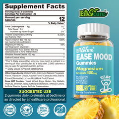 EnvyCure gummies closeup shows soft chew texture for easy use.