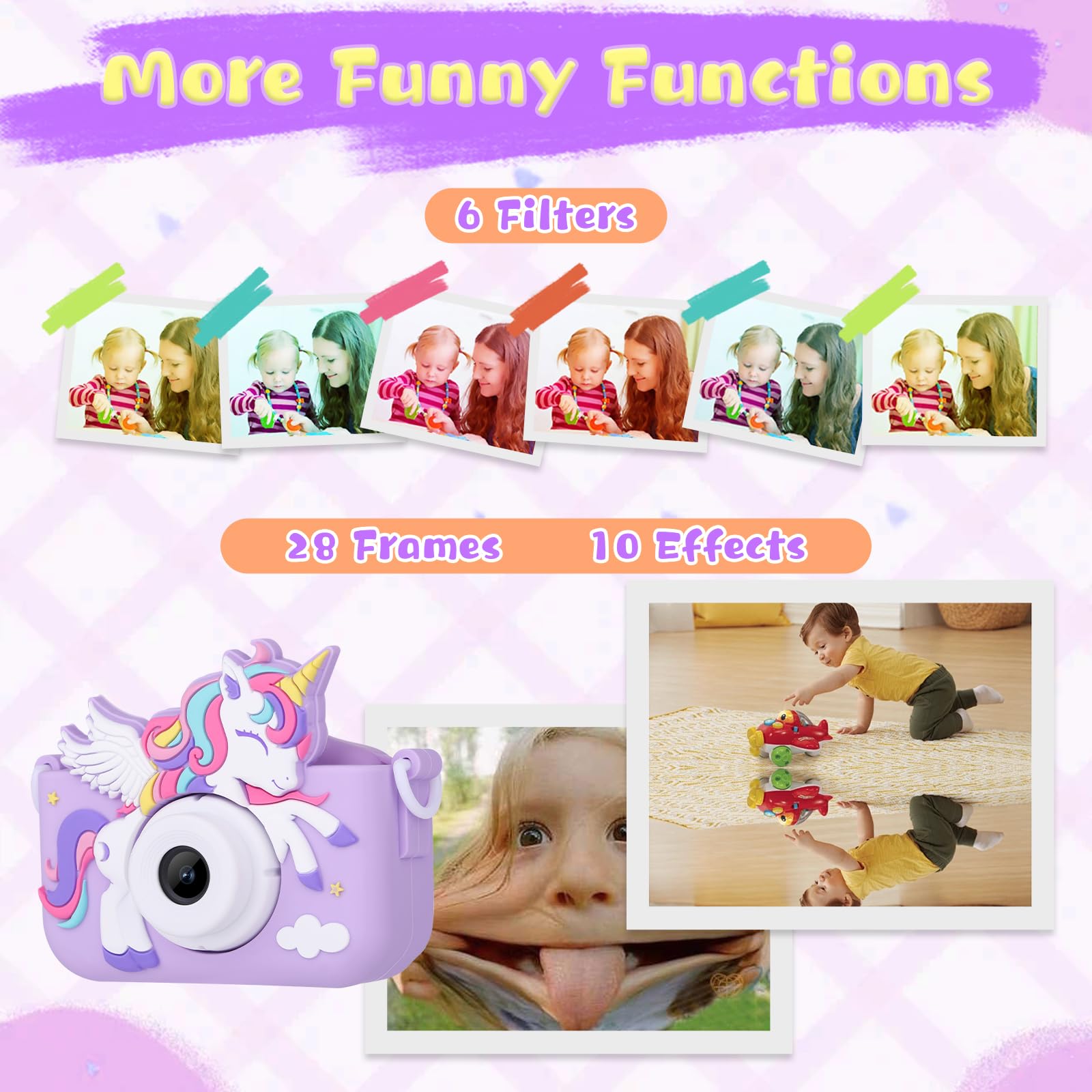 Envyvip unicorn camera silicone case protects during drops