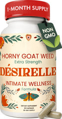 Enyvia Libido Support capsules close-up showing the herbal blend and texture