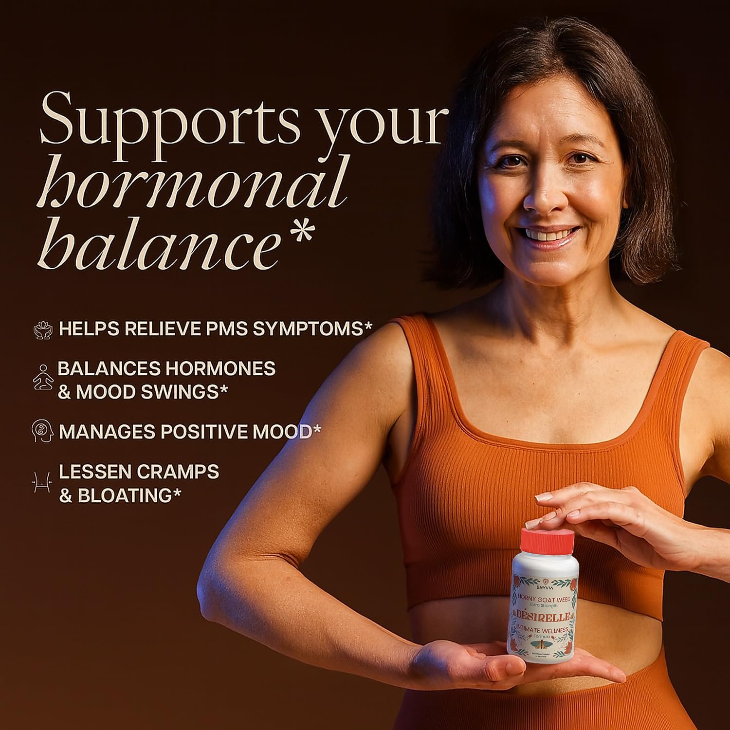 Enyvia Libido Support daily-use scene suggesting easy incorporation