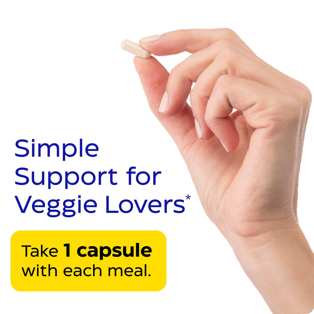 BeanAssist with a quick meal ideas card supports digestion.