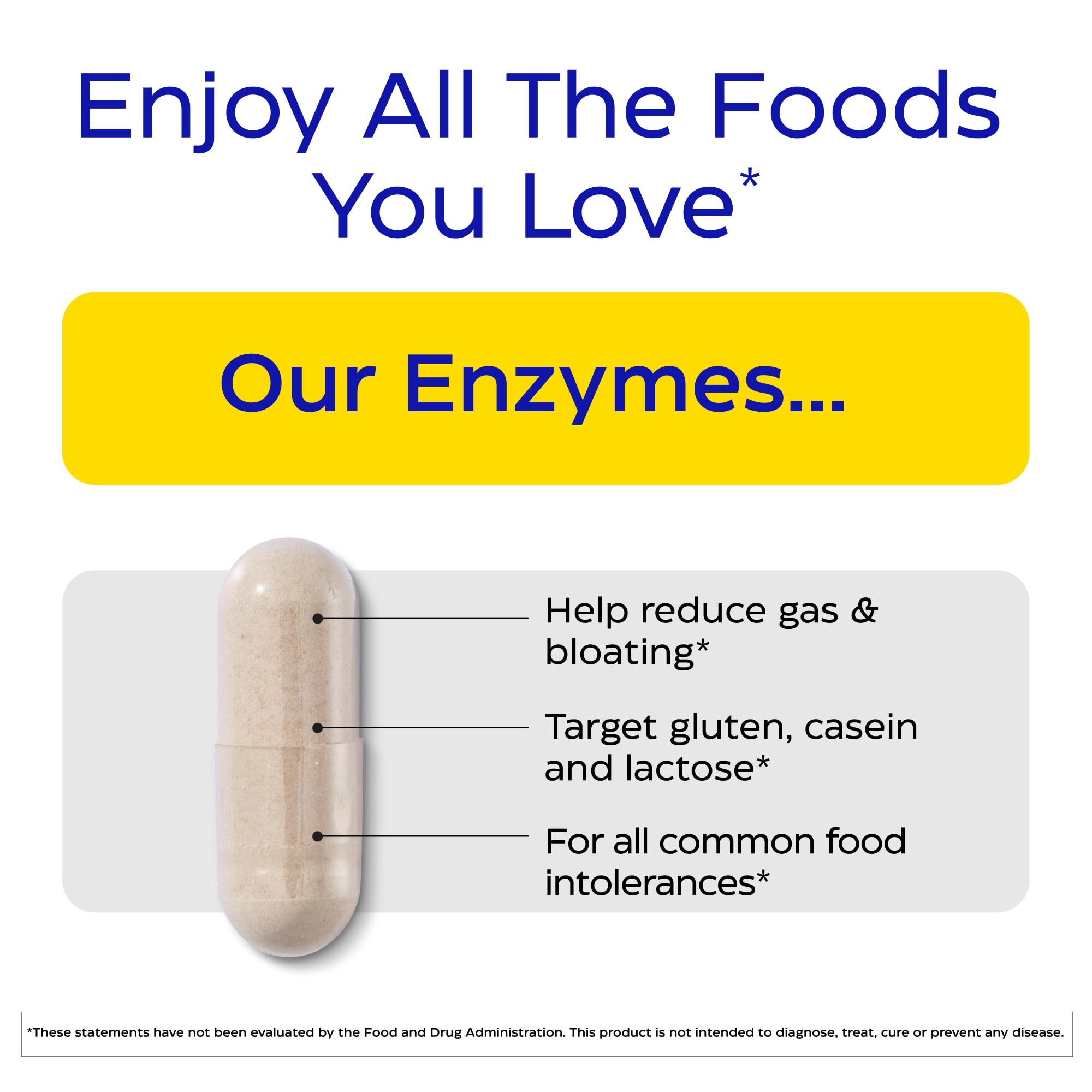Enzymedica Digest Spectrum capsules ready to take with meals.