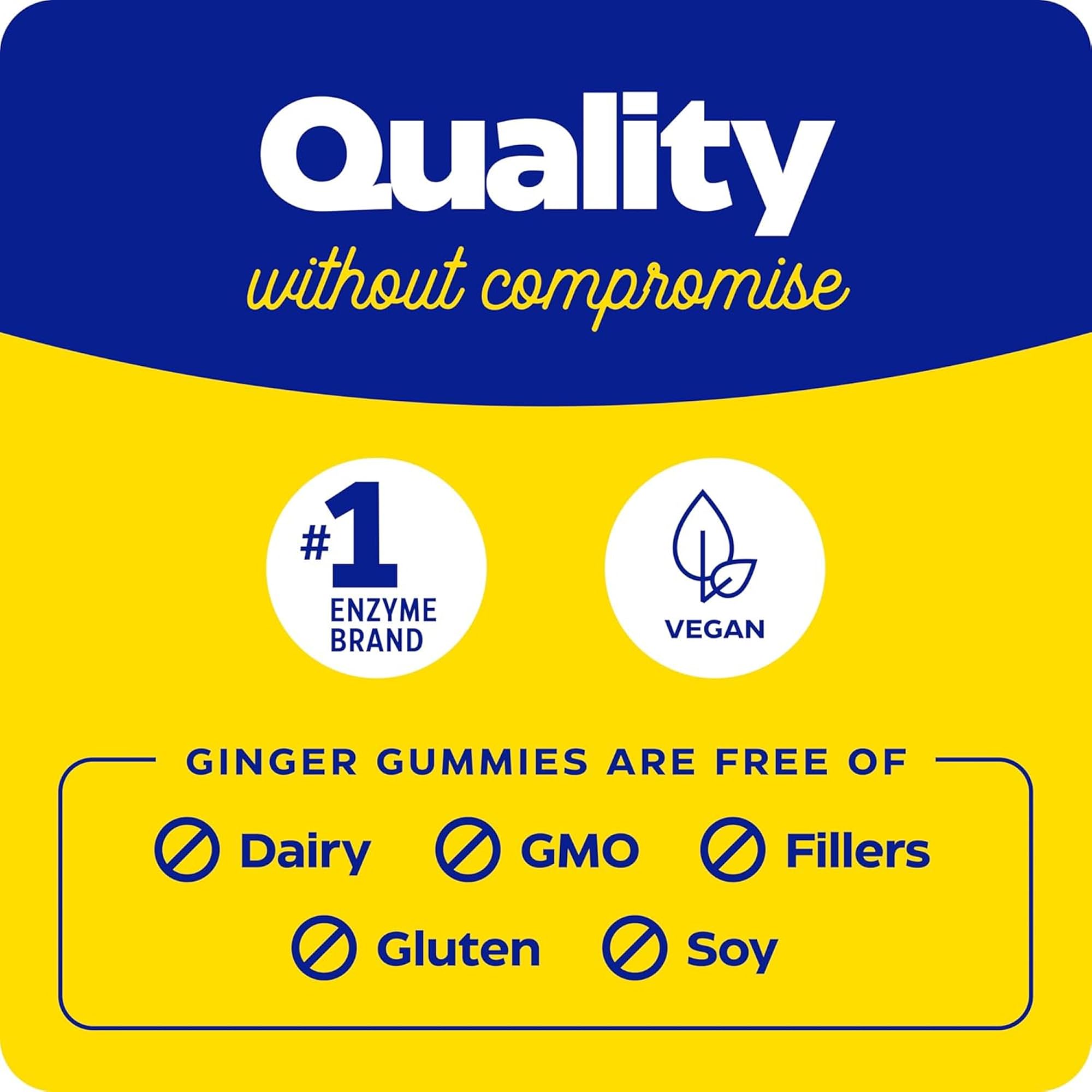 Enzymedica Lemon Ginger flavor gummies ready to support occasional nausea and digestion.