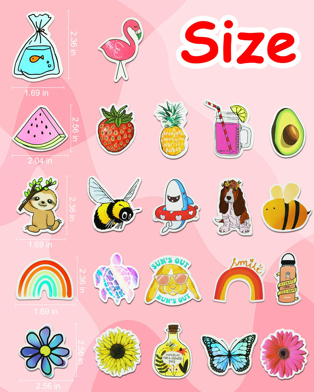 Eoaod bedroom decor sticker pack helps kids express personality