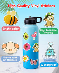 Eoaod laptop sticker set features waterproof high definition designs