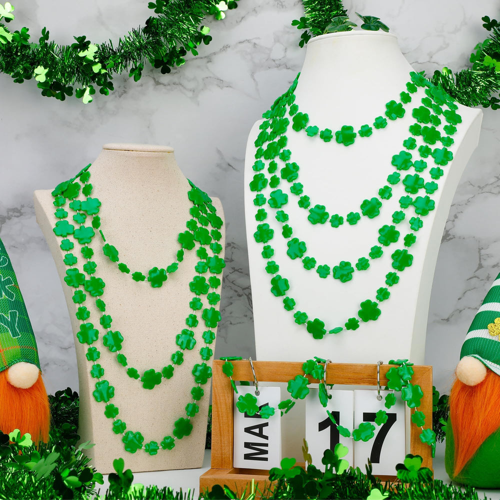 EOBOH St Patrick's Day parade accessory necklace completes party outfits
