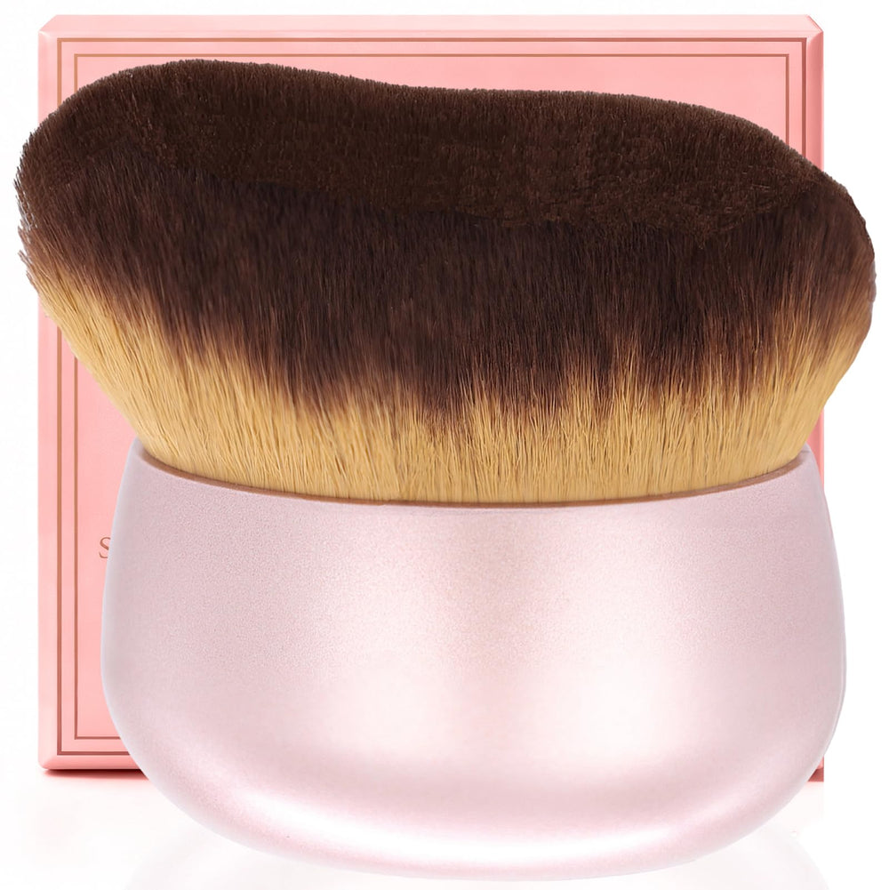 EOICCEOH 75mm wide-headed kabuki brush for quick, even body makeup coverage.
