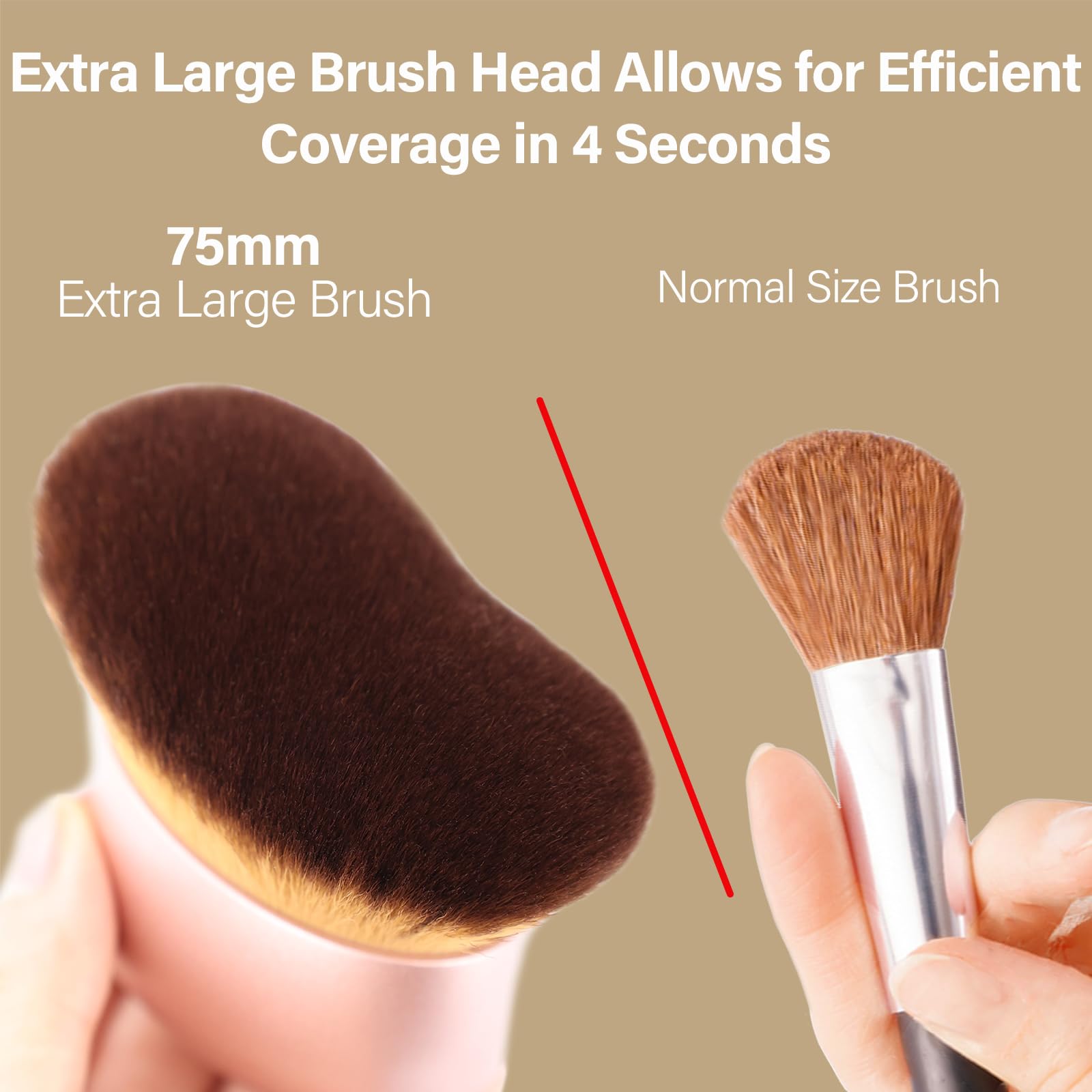 EOICCEOH ergonomic handle supports comfortable, precise blending on curves.