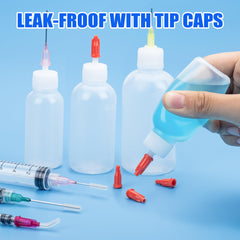Eomhept leak proof caps on syringes for clean usage and storage