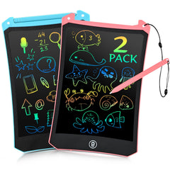 EooCoo 8.5 inch LCD writing tablet in use for mess-free toddler drawing