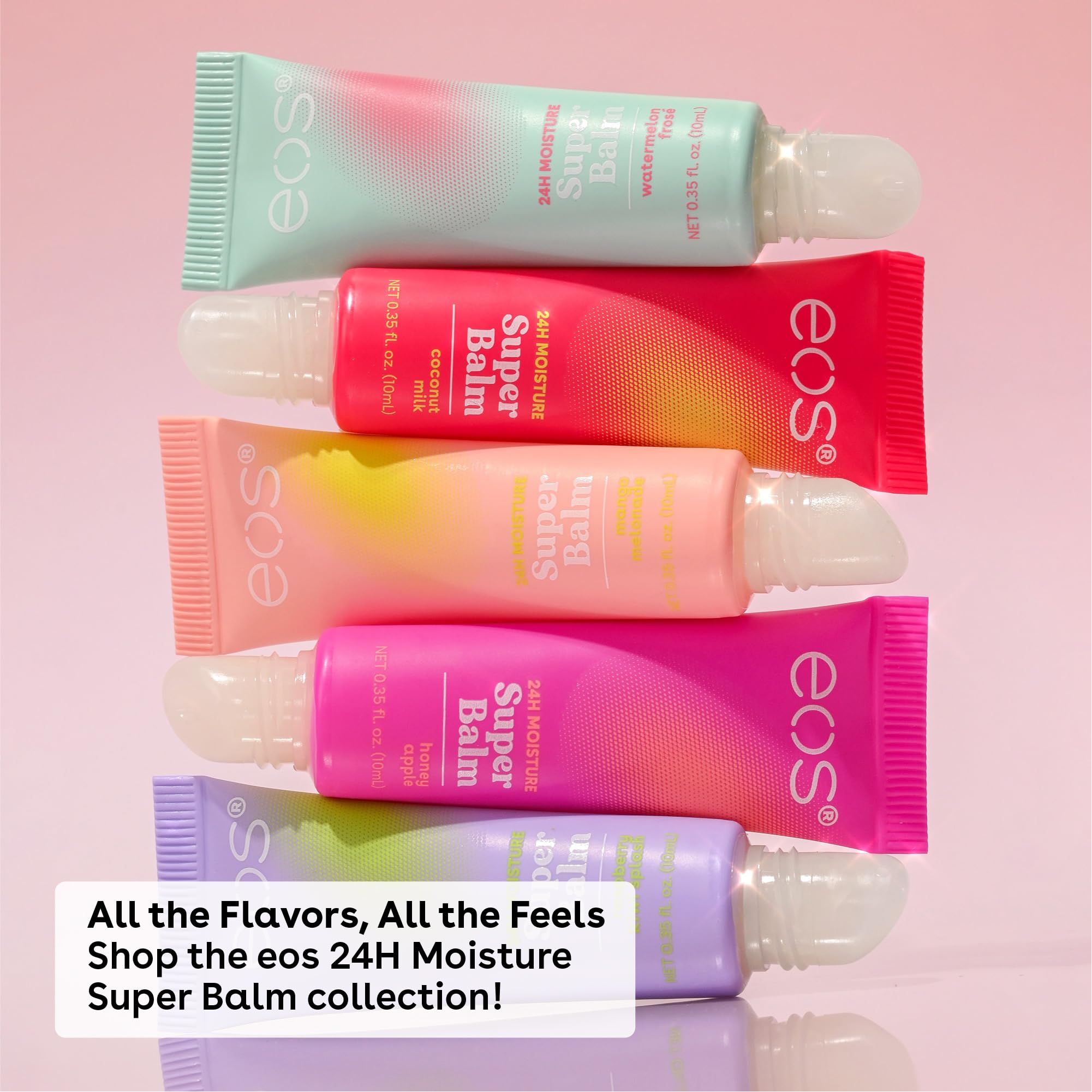 Pink lemonade and cherry slushie fragrances enhance lip care ritual
