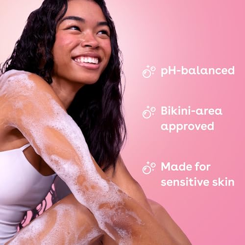 eos Cashmere Body Wash with shea butter nourishes and softens skin