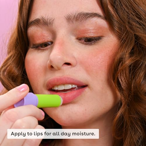 eos Sunrise Strawberry Banana balm for daily moisture
