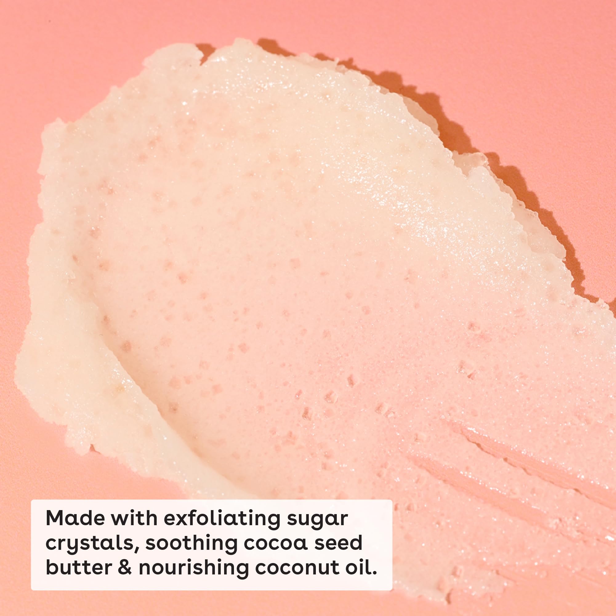 eos Marshmallow Fluff Super Balm applying smoothly for overnight lip care