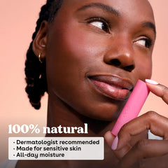 eos Watermelon Frose lip balm long-lasting moisture powered by shea butter.