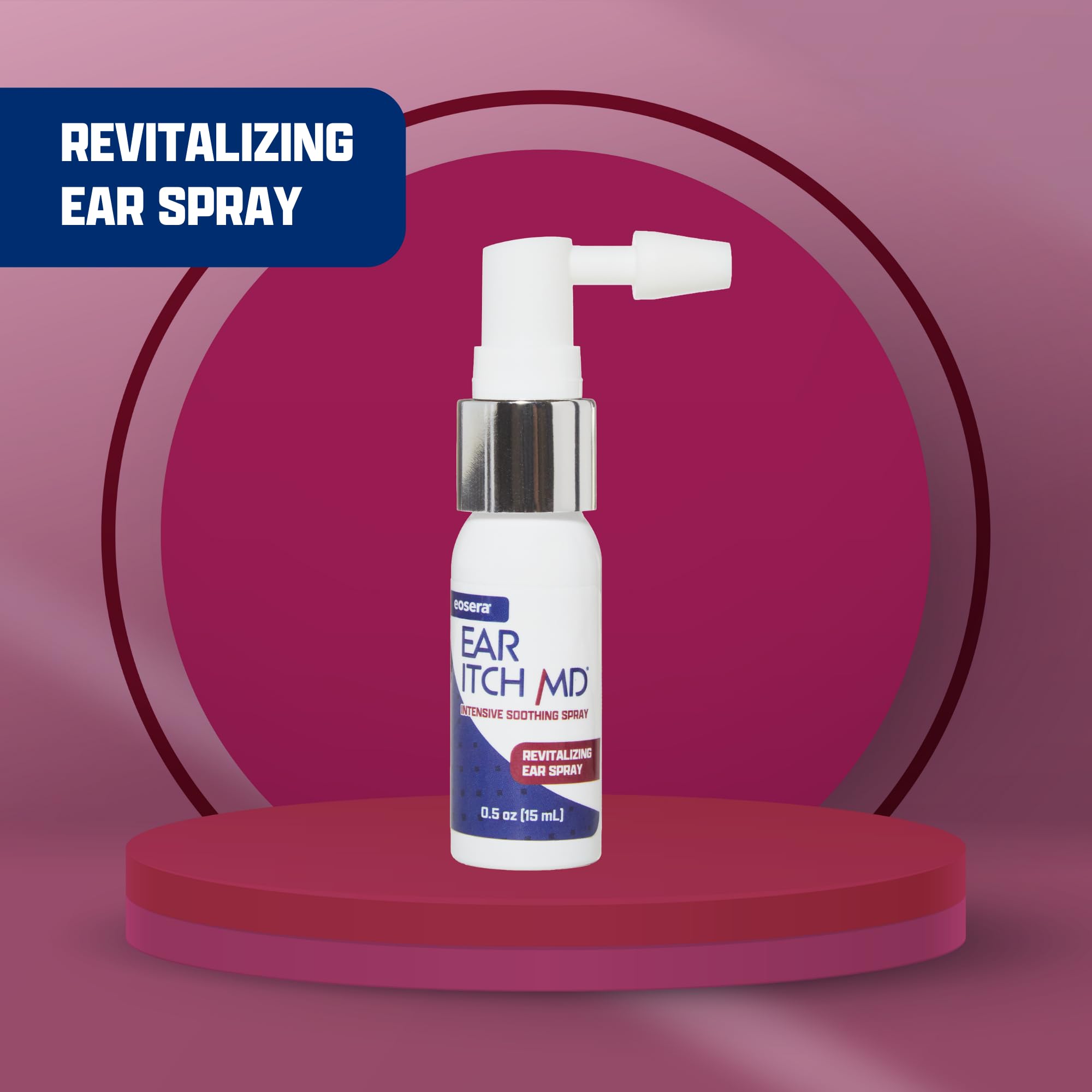 Moisturizing formula from eosera Ear Itch MD supporting daily ear comfort