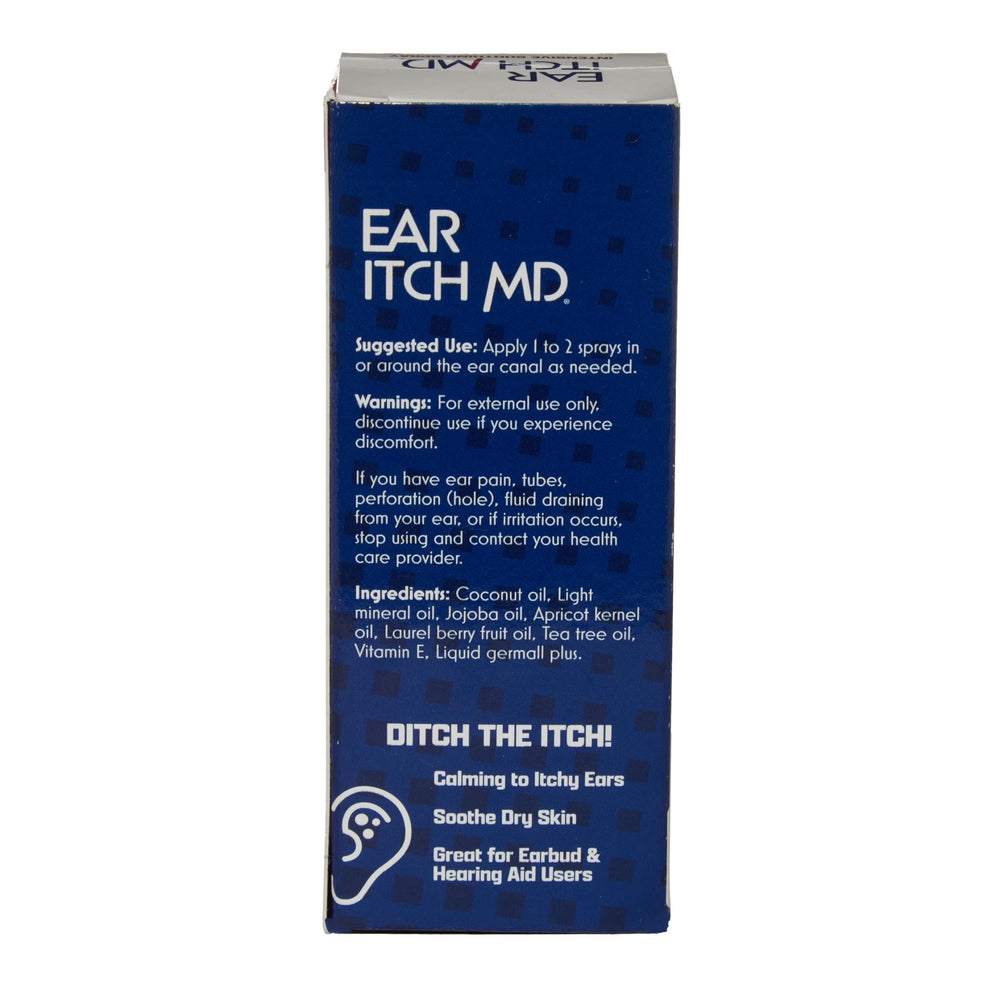 Soothing spray mist from eosera Ear Itch MD offering refreshing relief
