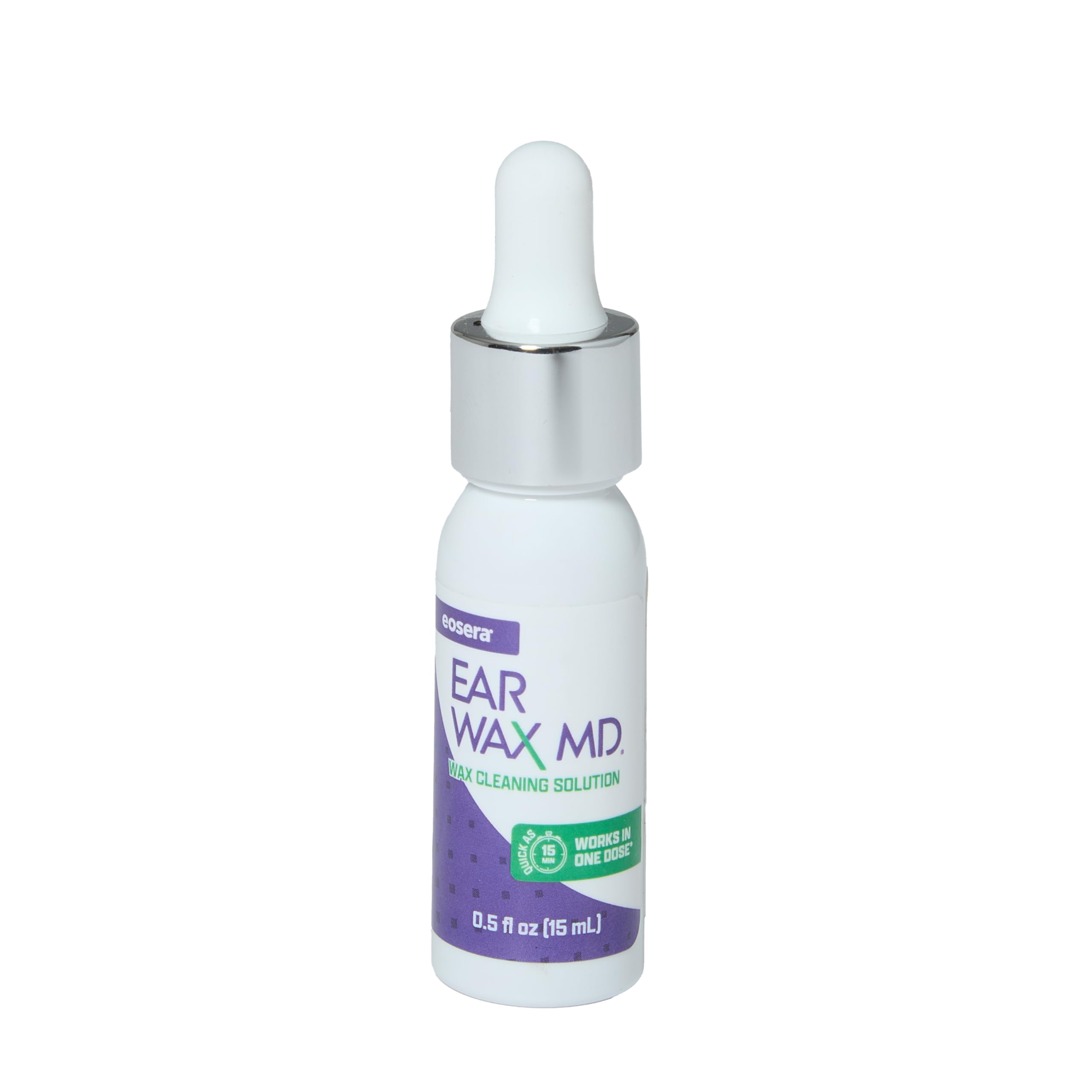 eosera Ear Wax MD drops bottle for fast-acting ear care
