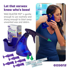Eosera wash basin designed for mess‑free ear cleaning sessions.