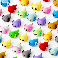 eowvsio Axolotl mochi toy inside an Easter egg for a fun egg hunt