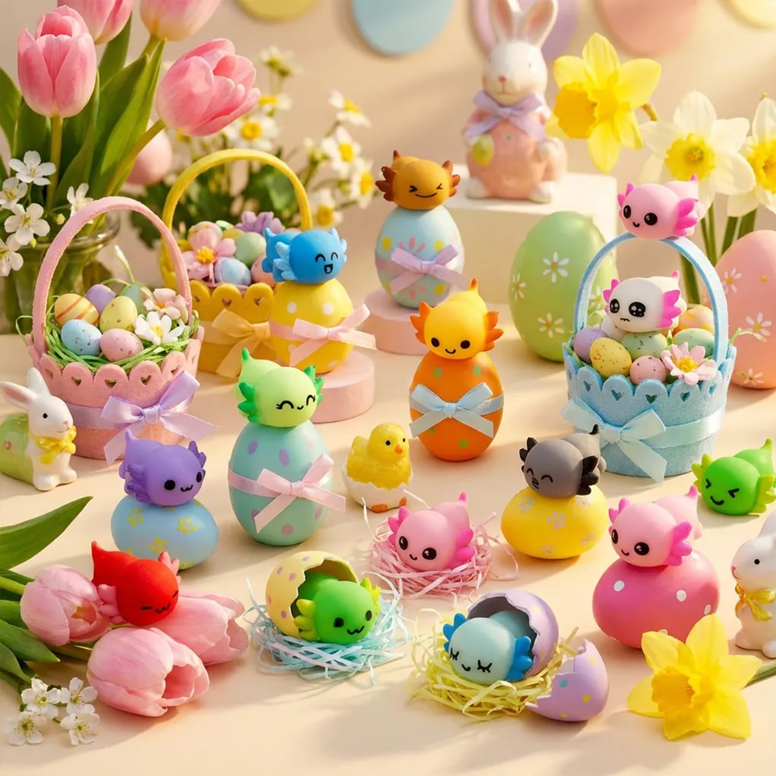 eowvsio Axolotl mochi toy party favor for guests