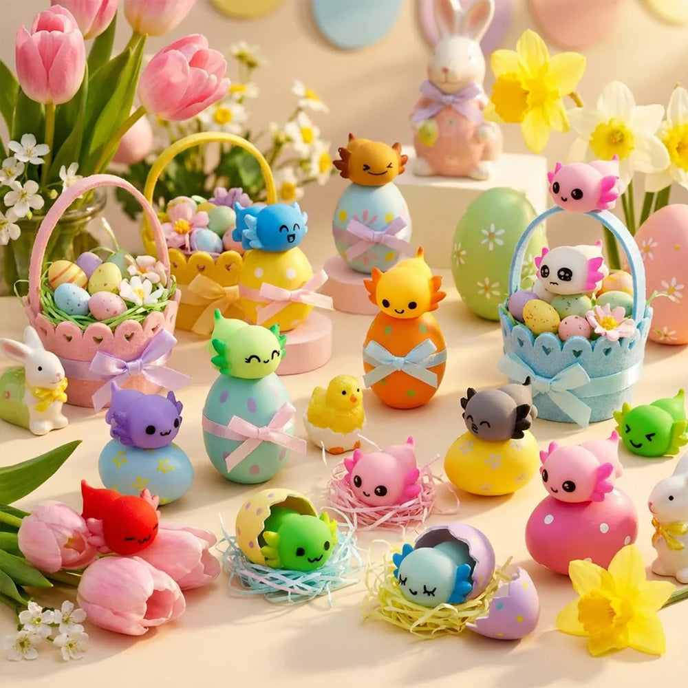 eowvsio Axolotl mochi toy party favor for guests