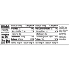 Epic Bison Beef Sea Salt Pepper bar nutrition panel, gluten-free paleo-friendly snack.