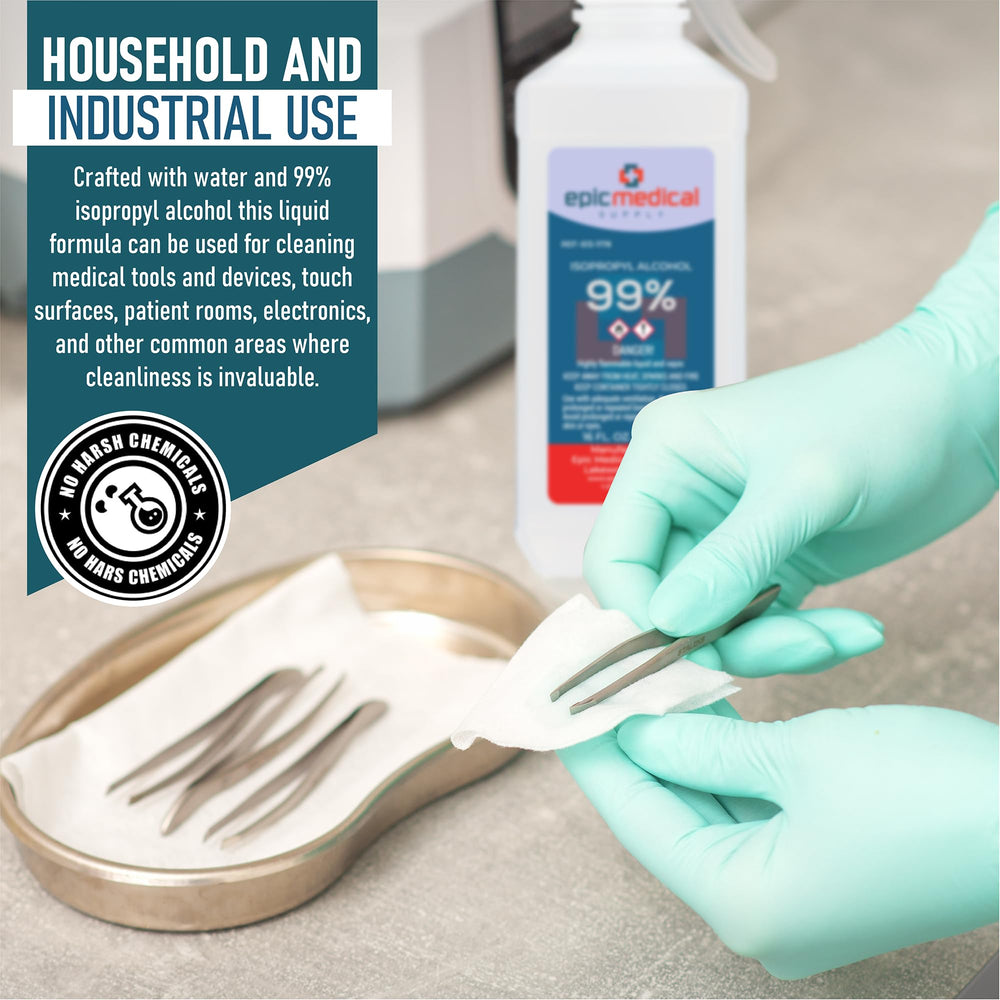 Epic Medical Supply IPA for PCB cleaning enables residue-free prep.