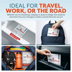 Epic Medical Supply travel-friendly medicine kit in a compact form for on-the-go needs.