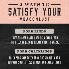 Ingredient list close-up for EPIC Pink Himalayan Salt pork rinds