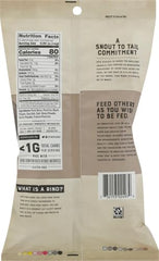 EPIC pork rinds show 9g protein per serving for a protein rich snack