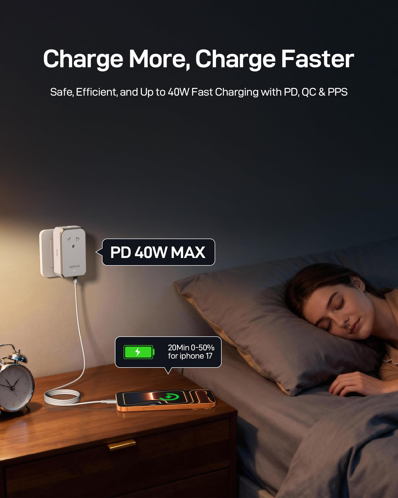 EPICKA Air 40W is not a voltage converter warning