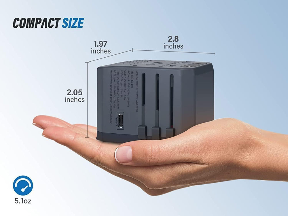 Safety fuse and locking system protect devices during travel.