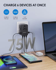 EPICKA TA-105 Max three USB-C PD ports for fast charging