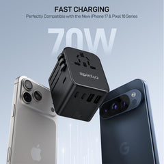 EPICKA TA-105 Pro ports and USB-C layout for flexible charging.
