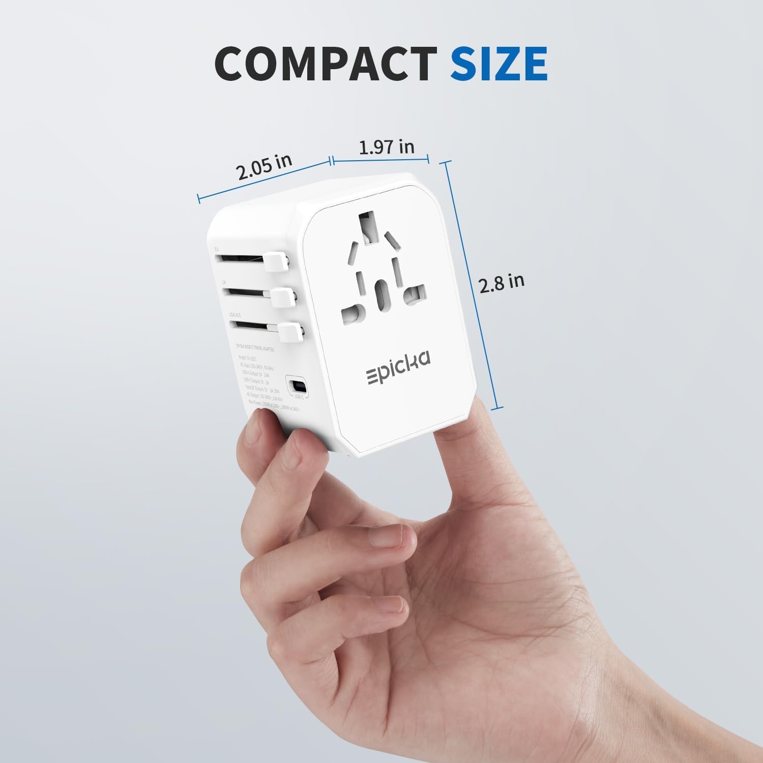 EPICKA certifications RoHS, CE, FCC ensure compliance and peace of mind