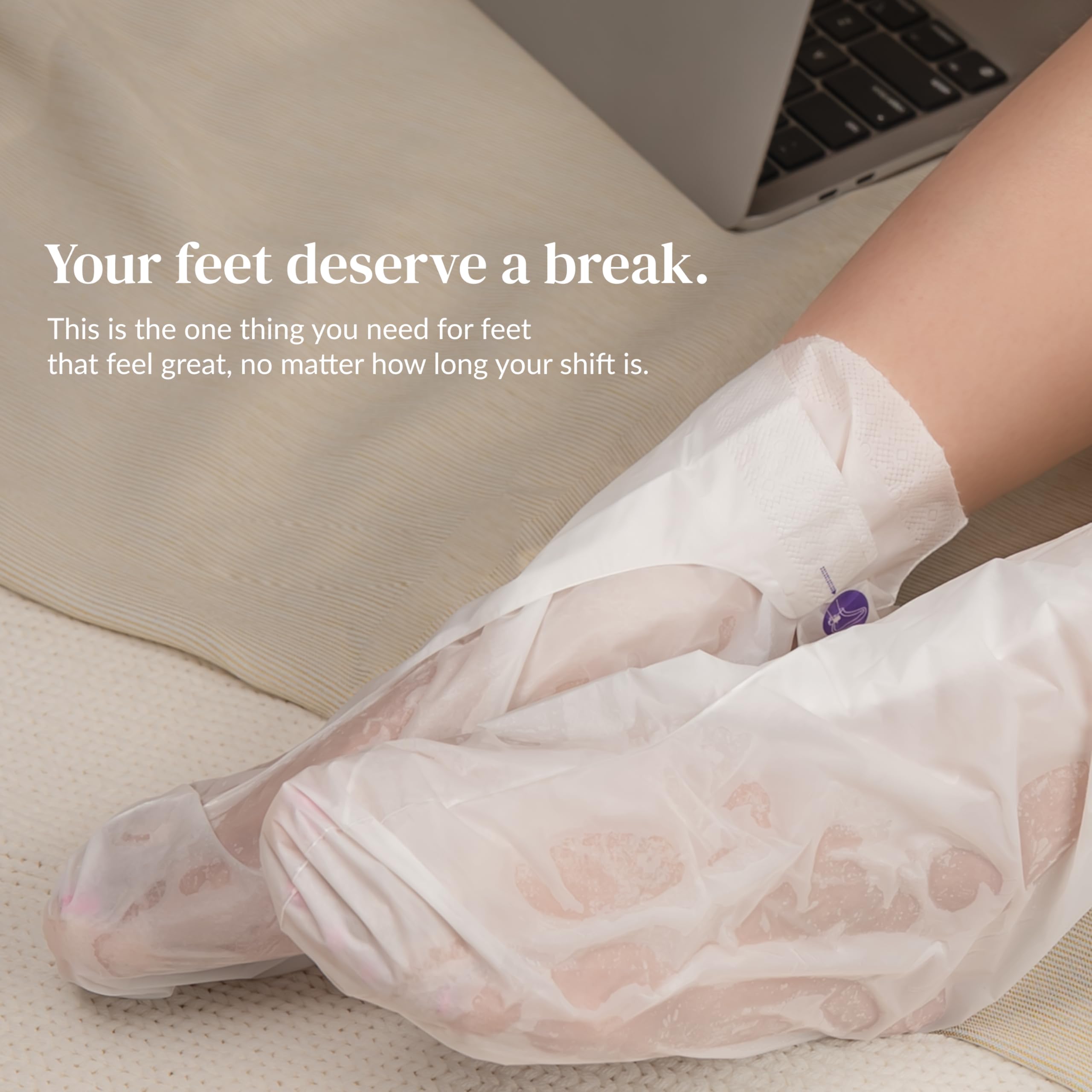 Epielle home spa routine image promoting at-home pampering.