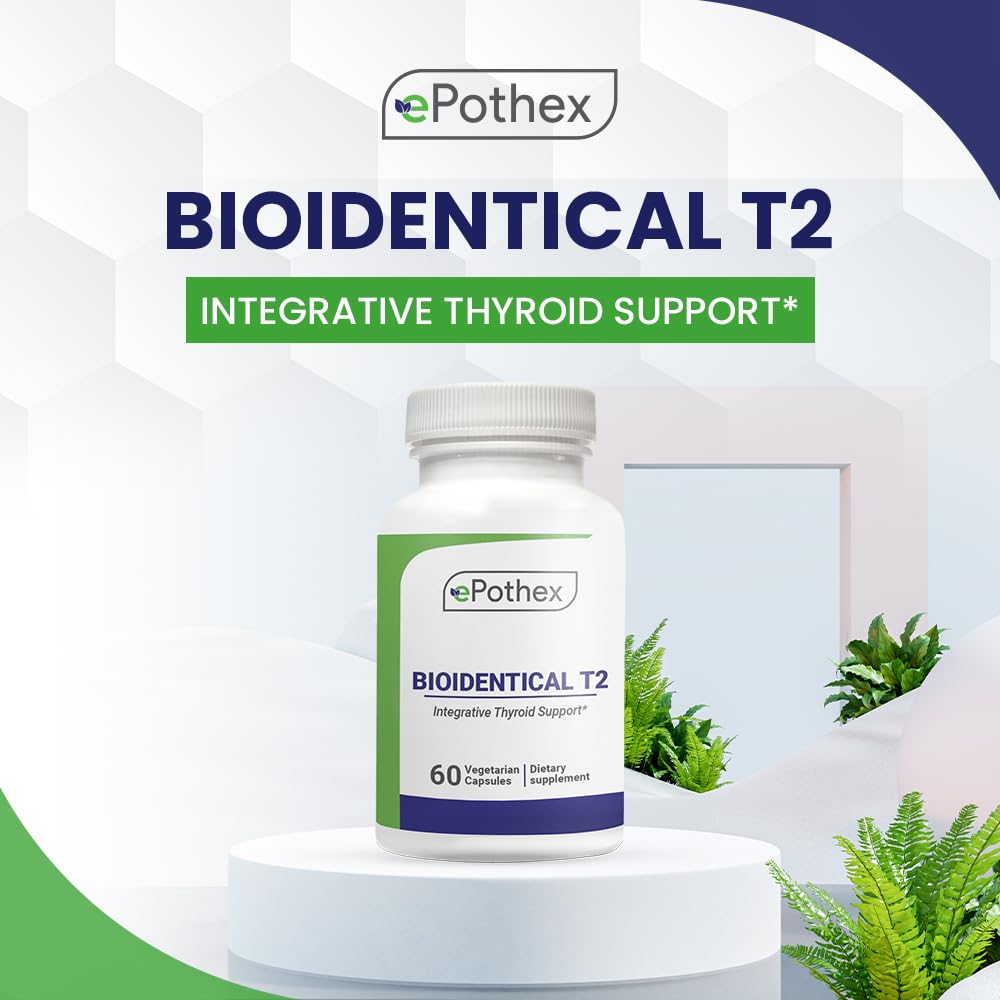 EPOTHEX Bioidentical T2 science graphic emphasizes formulation science.