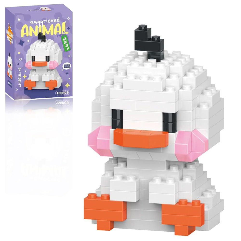 Eqkasio Easter duck building blocks packaging presents a gift-ready kit for kids.