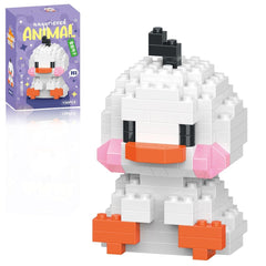 Eqkasio Easter duck building blocks packaging presents a gift-ready kit for kids.
