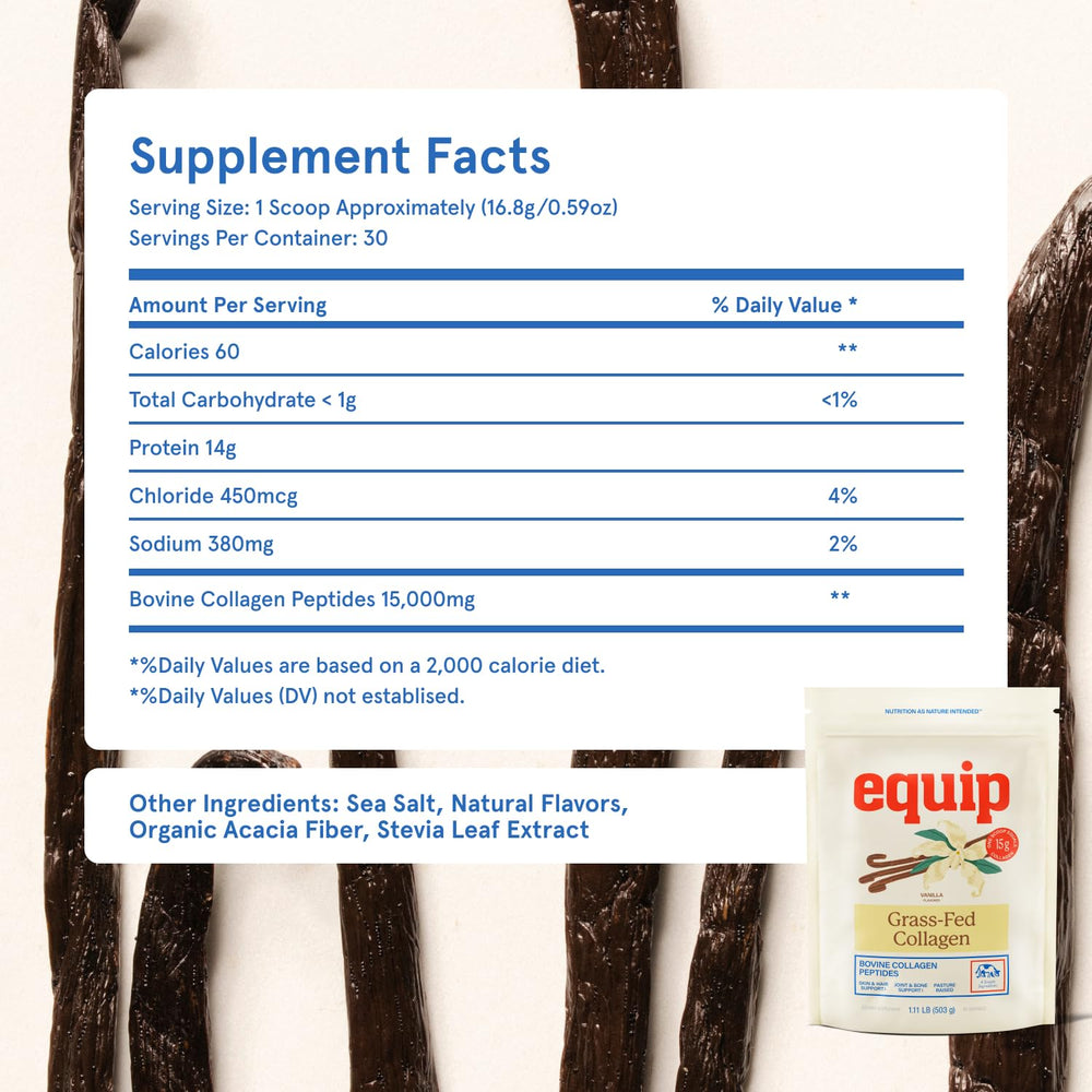 Equip Collagen powder scoop on counter for easy daily integration.