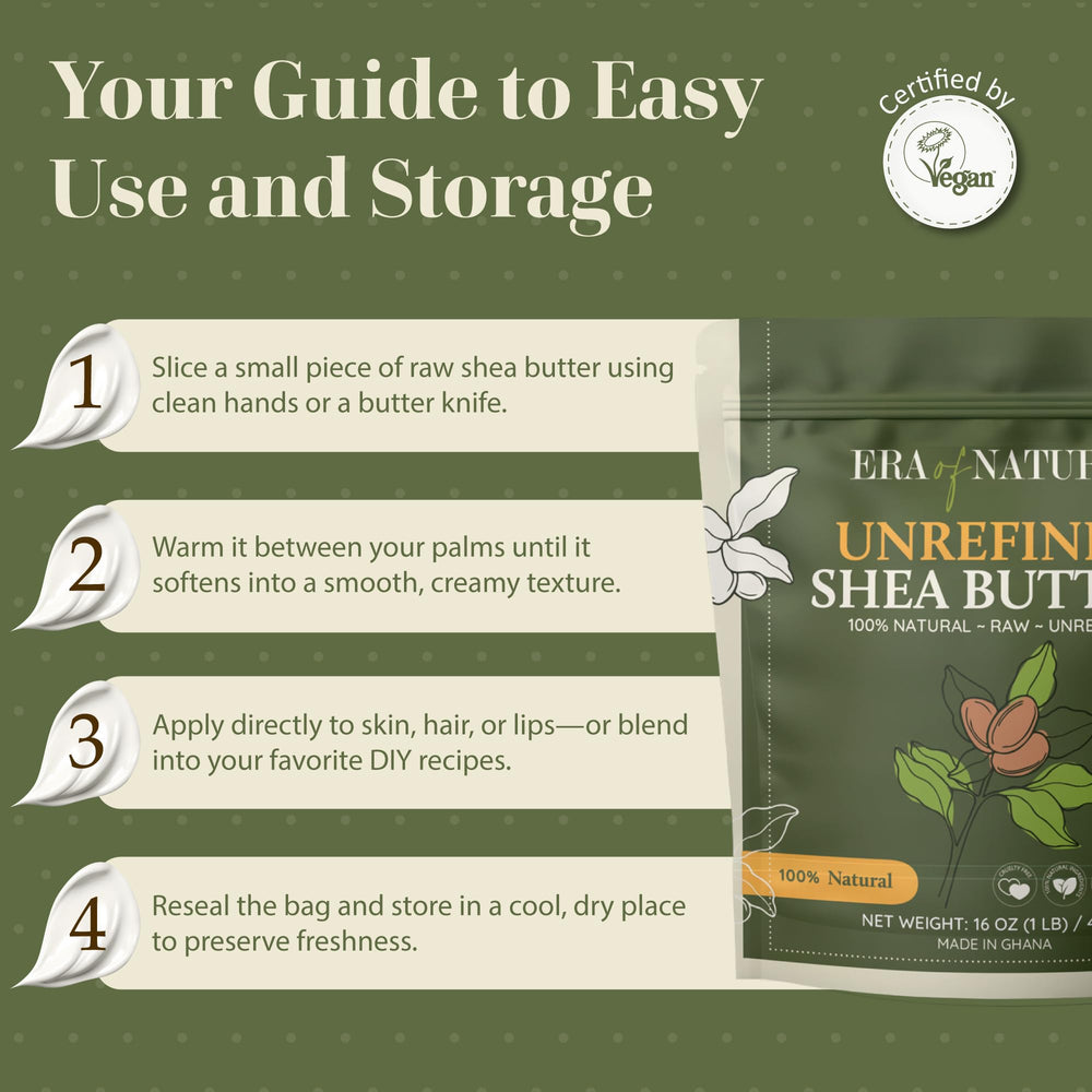 Era of Nature shea butter nourishes hair care masks and conditioning routines
